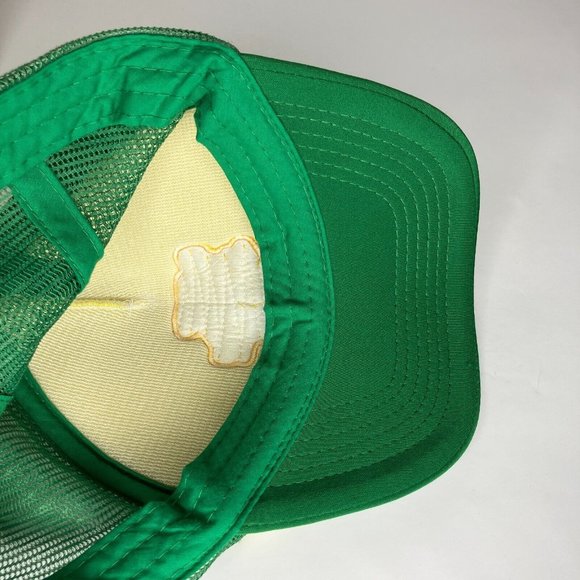 Stranger Things Camp Know Where Green Yellow Adjustable Hat - Picture 7 of 7